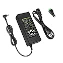 24V 6A Power Supply 144W 100V~240V AC to DC Adapter Converter Transformer,24 Volt 6 Amp Power Supply Adapter with 5.5mm x 2.5mm&2.1mm DC Output Jack…