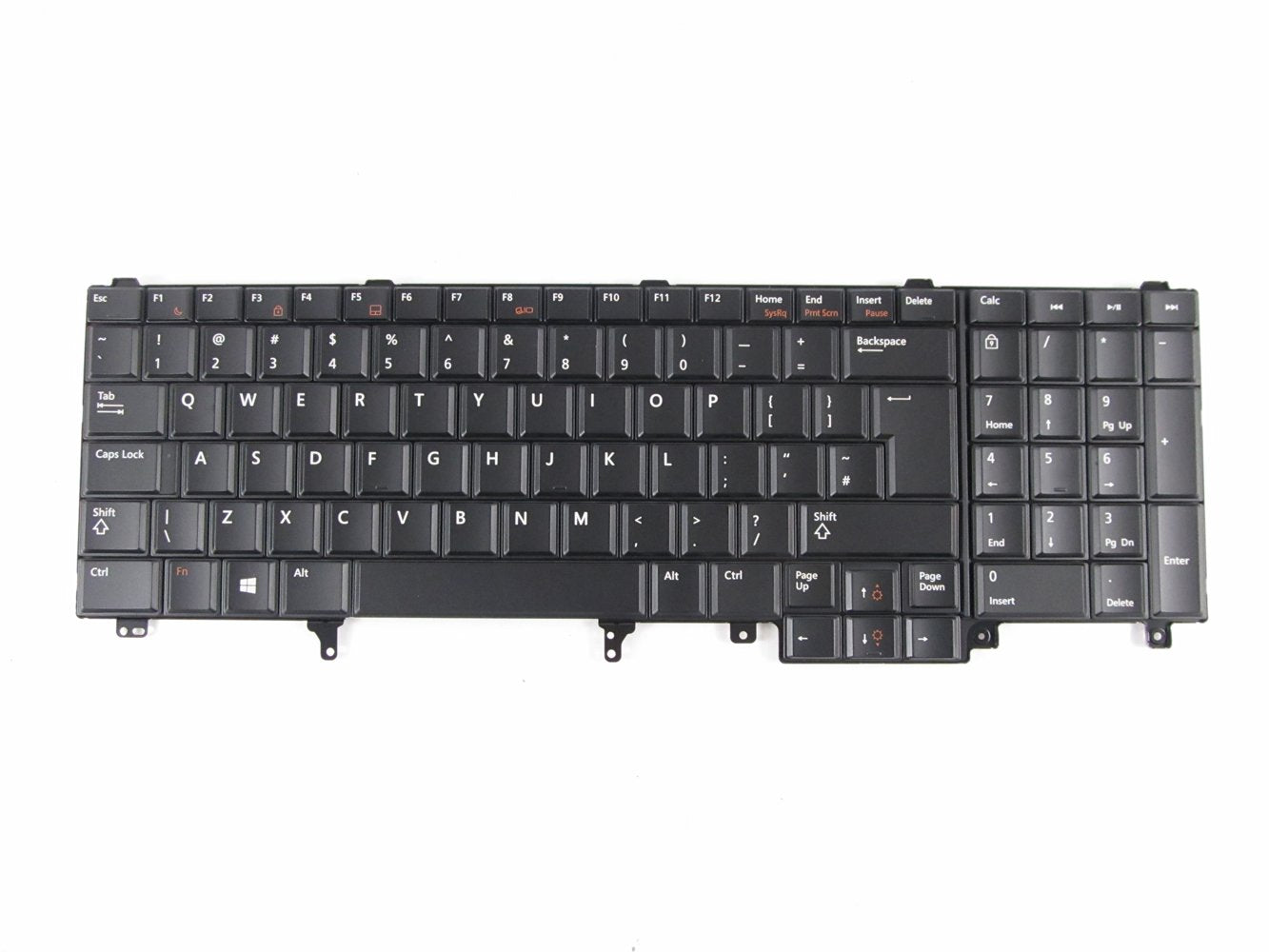 Abakoo New Keyboard Compatible with Dell Precision M4600 M4700 M4800 M6600 M6700 M6800 Latitude E5520 E5530 E6520 E6530 E6540 US HG3G3 0HG3G3 7T425