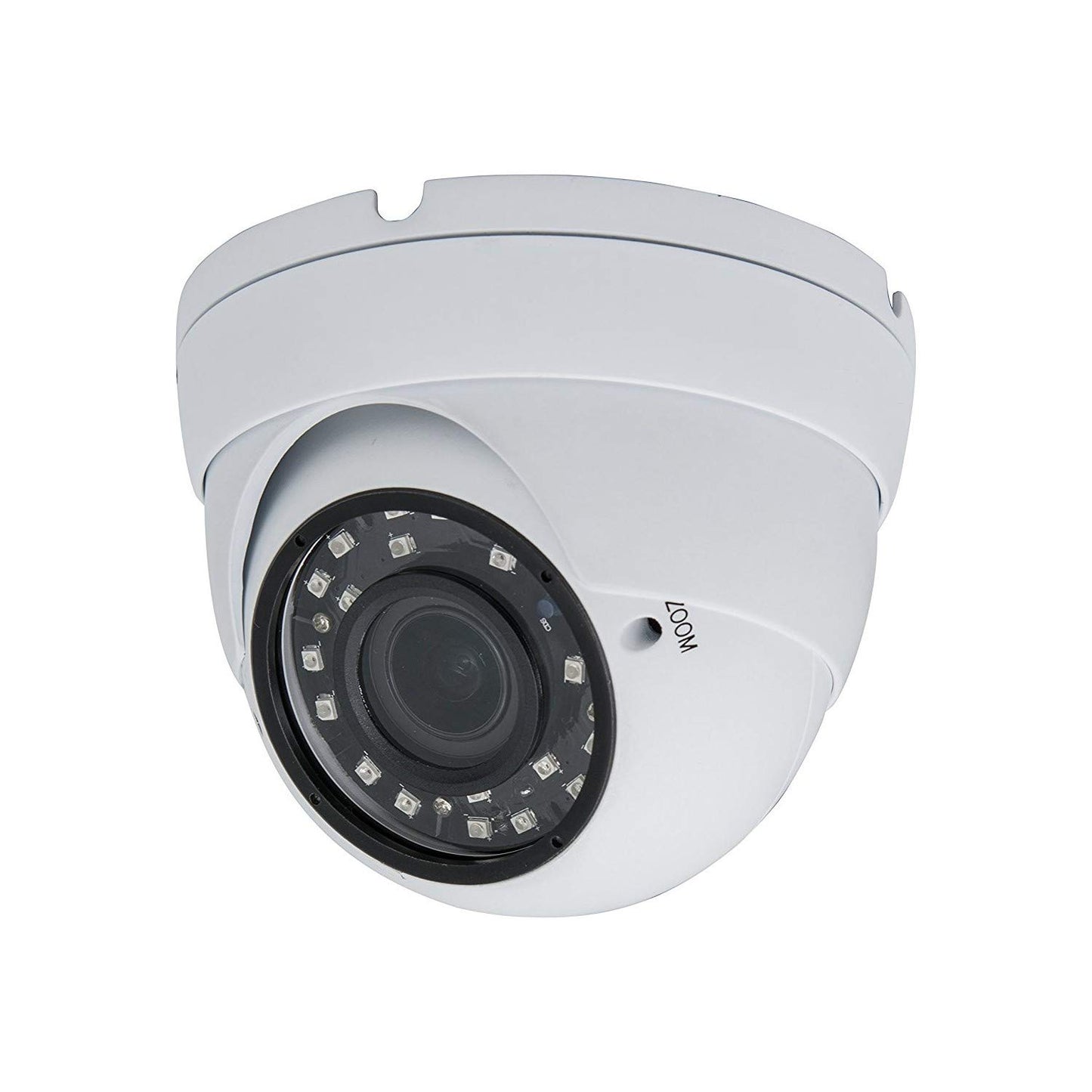 Evertech Indoor Outdoor 1080P HD Dome CCTV Security Camera, 2.8-12mm Adjustable Varifocal Manual Zoom Lens Hybrid 4-in-1 TVI/AHD/CVI/Analog