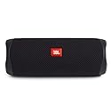 JBL Flip 5 Waterproof Portable Bluetooth Speaker - Black (Renewed)