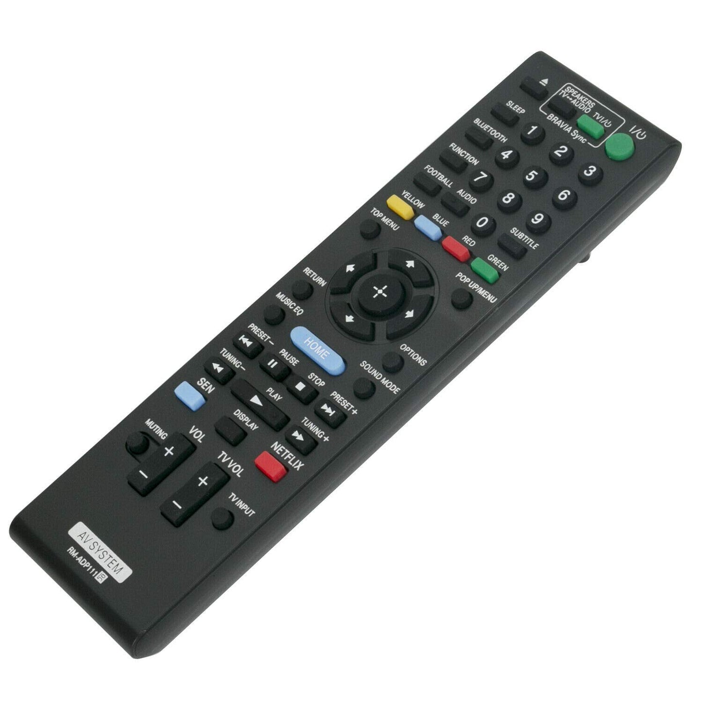 New RM-ADP111 Replace Remote Control for Sony Blu-ray Player BDV-E3100 BDV-E6100 BDVE4100