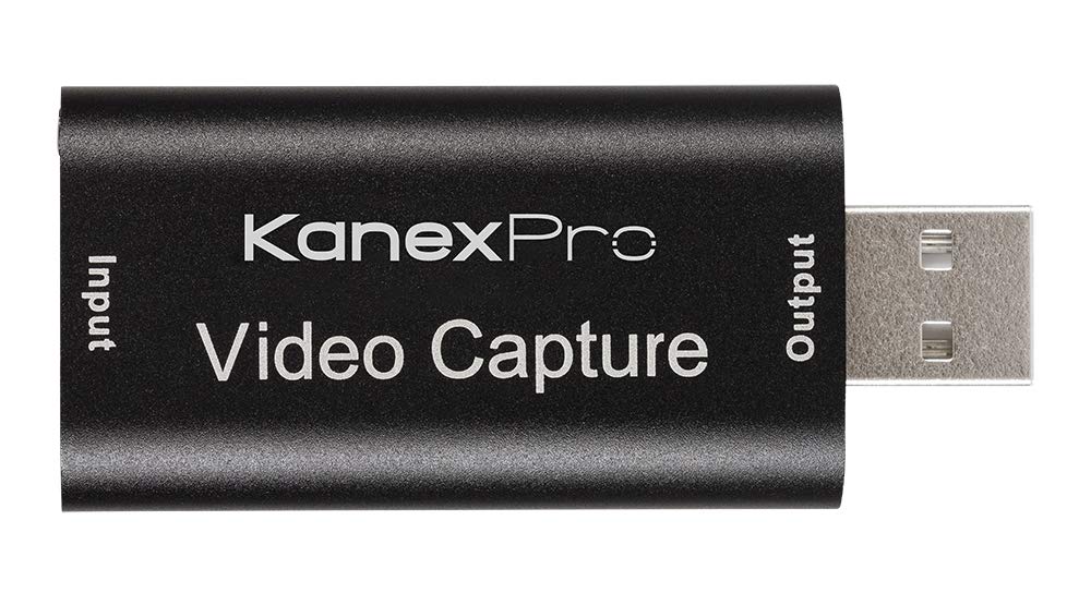 Kanex Pro 4K USB 2.0 Gaming Capture Dongle for Xbox, PlayStation 4, Computer Gaming, Streaming, Capture, and Sharing (CON-GAMECAP)