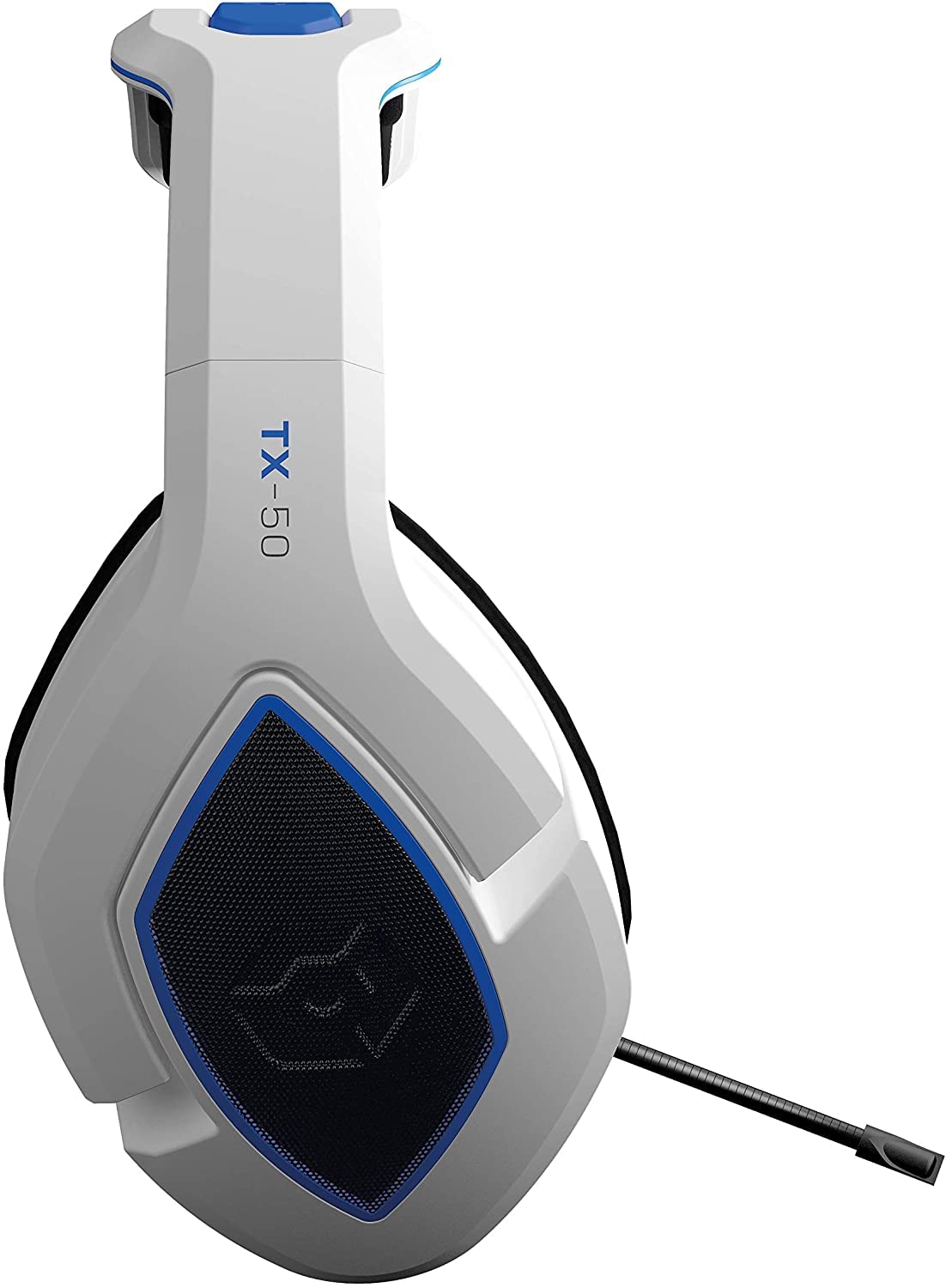 Gioteck TX50 Earphones with Microphone 3.5mm Jack for PS5 Xbox Series X and PC (White and Black)