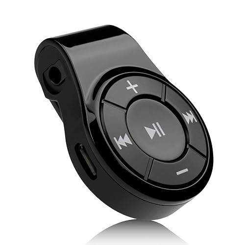 Bluetooth Receiver/Car Kit, Bluebyte Clip Wireless Audio Receiver for Headphones car Audio,Wireless Adapter Support Hands-Free Calling,Bluetooth 5.0