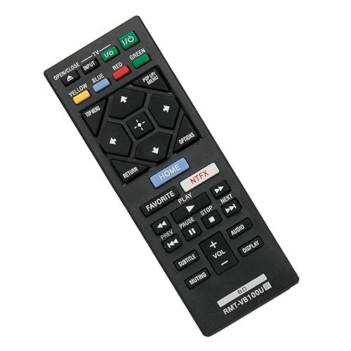 New RMT-VB100U Replace Remote fit for Sony Blu-Ray Player BDPS2900 BDPS3500 BDPBX150 BDP-BX150 BDPBX350 BDP-BX350 BDPBX550 BDP-BX550 BDP-BX650