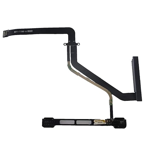 SUNMALL (922-9034 922-9314 922-9751 Replacement Hard Drive Cable w/IR/Sleep/HD Cable with Bracket Compatible with MacBook Pro 15" A1286 (2009 2010