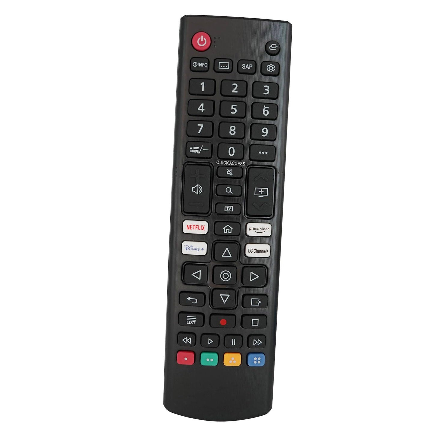 Universal Replacement Remote Control AKB76037601 Compatible for LG Smart 4K TV 65UP7560AUD 70UP7070PUE 70UP7170ZUC 70UP7570AUD, with Disney Plus