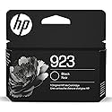 HP 923 Black Ink Cartridge Printers | Works with Printer Series: OfficeJet 8120, OfficeJet Pro 8130 | Eligible for Instant Ink | 4K0T3LN