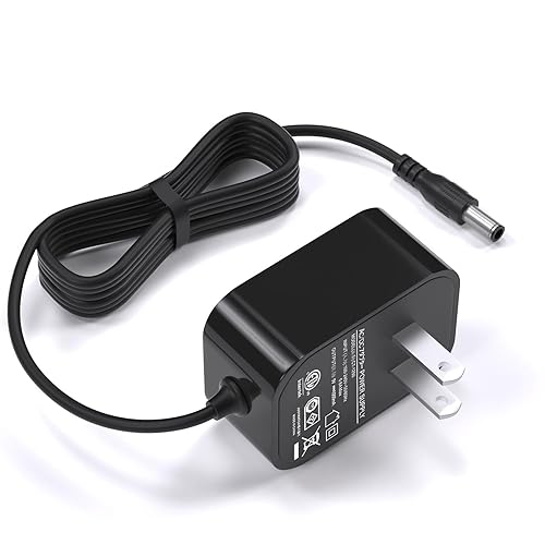 vhbw for RENPHO DC 9V 1A Power Adapter AC Adapter 100V-240V 50-60Hz 9V Adapter Power Supply for Arduino UNO MEGA, US Plug 5.5mm x 2.1mm & 2.5mm