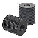 FEICHAO 2Pack Tripod Nut 1/4 Female to 1/4 M4 M5 M6 M8 Female Adapter Screw for Camera Tripod Gimbal Conversion Nut (1/4 to M6)