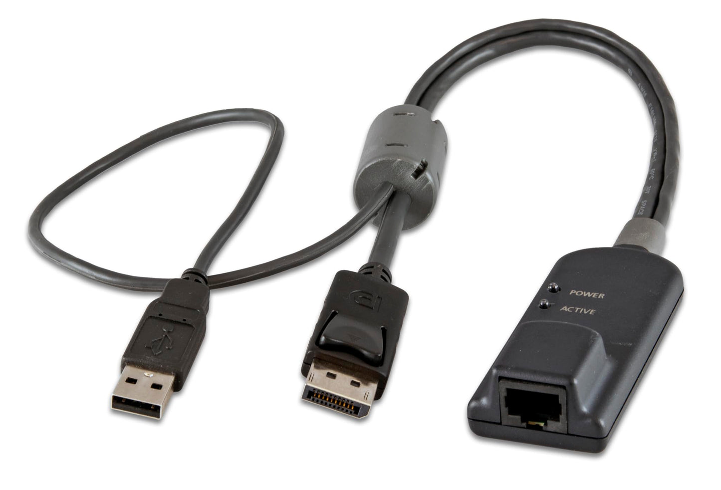 Vertiv Avocent MergePoint IQ DVI, USB, Server Interface Module with Virtual Media, Cat5 Cable, Common Access Card (CAC), USB 2.0, DVI, RJ-45 Female