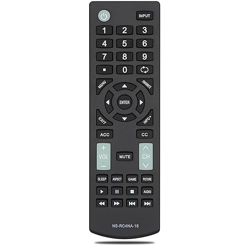 for Insignia TV Remote Control Replacement?Not for Insignia Roku or Fire TV?, Universal TV Remote for Insignia LED LCD Tvs, No Pairing Needed