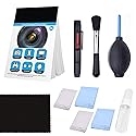 Camkix Camera Lens Cleaning Kit - Air Blower, 2in1 Lens Cleaning Pen, Cleaning Brush, Spray Bottle w/Cleaning Solution, Lens Cleaning Paper Tissue