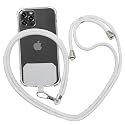 Universal Crossbody Nylon Patch Phone Lanyards Mobile Phone Strap Lanyard,Cell Phone Lanyard with Adjustable Nylon Neck Strap,with Adjustable Nylon