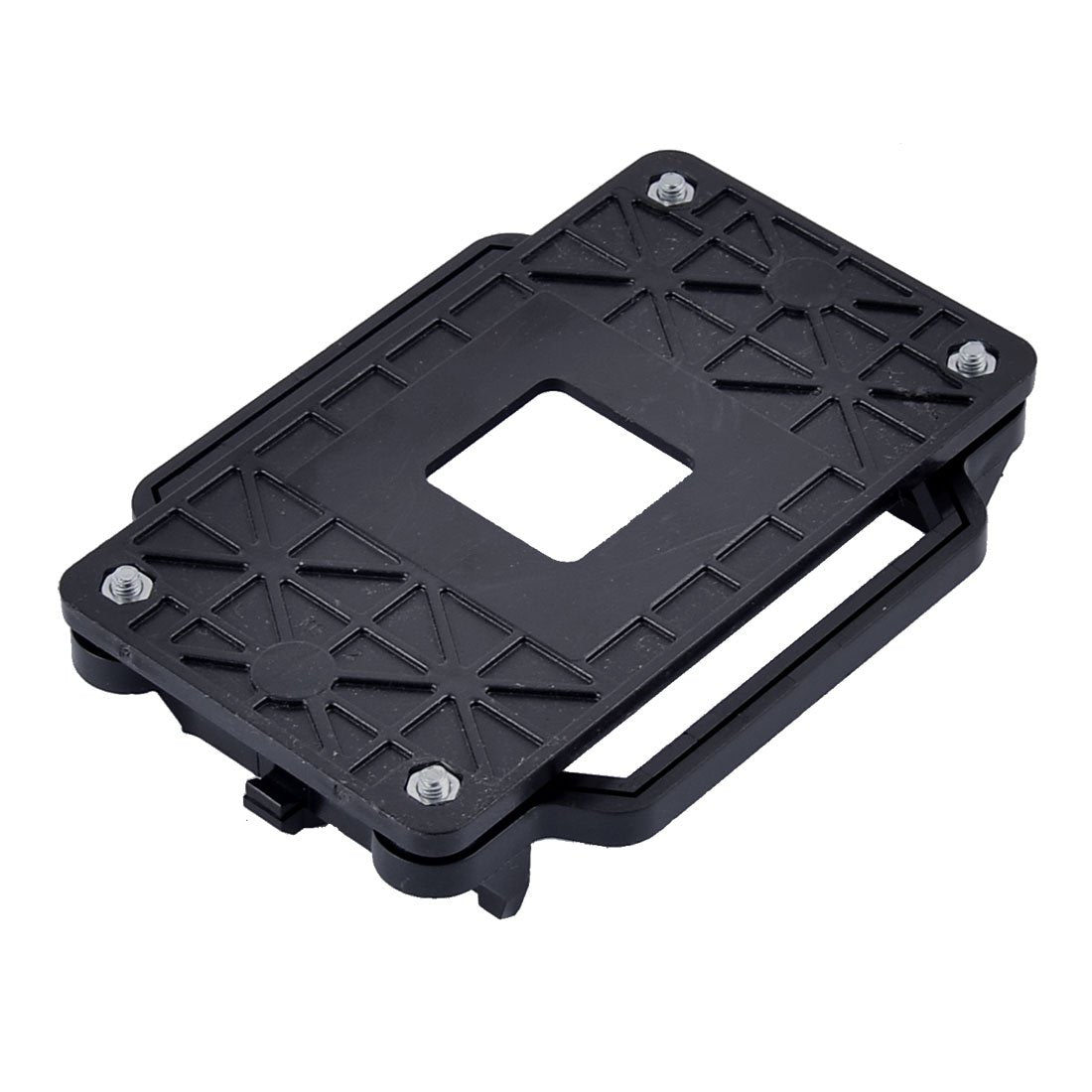 uxcell Plastic AMD CPU Fan Stand Bracket Holder Base 3pcs Black for AM2 AM3 AM2 AM3