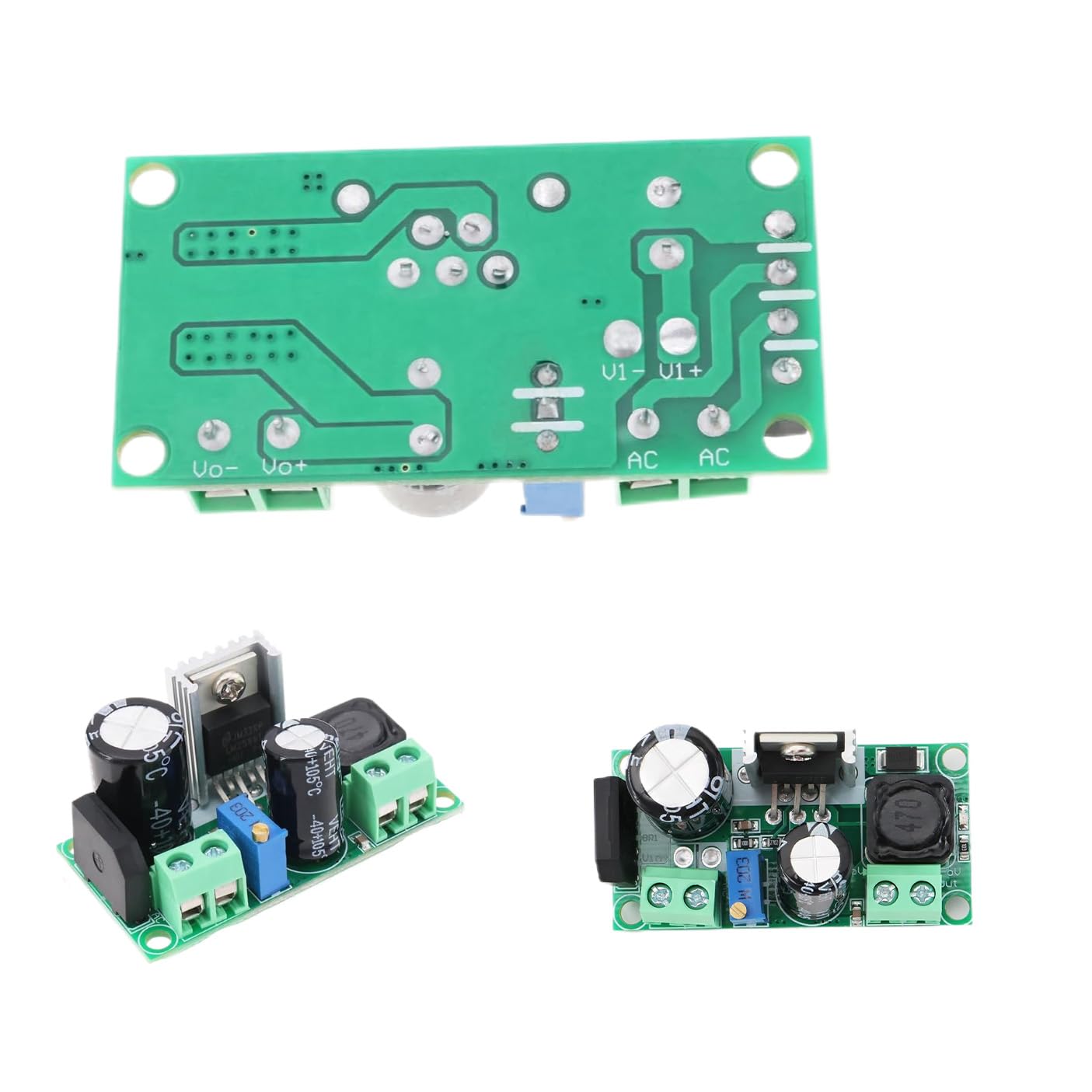 2Pcs Adjustable Voltage Regulator LM2596HV Power Module AC DC to DC Step-Down Buck Converter AC 5-30V DC 5-48V to DC 3.3-33V Power Supply Module…