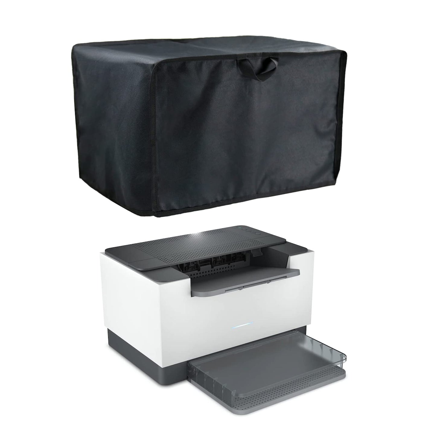 Jungda Printer Dust Cover, 600D Waterproof Universal Printer Cover for HP/EPSON/Canon/Brother Printer Protector - 16 x 12 x 8 Inch