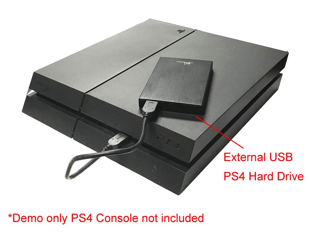 Avolusion HD250U3 2TB USB 3.0 Portable External Gaming Hard Drive (for PS4, Pre-Formatted) - 2 Year Warranty