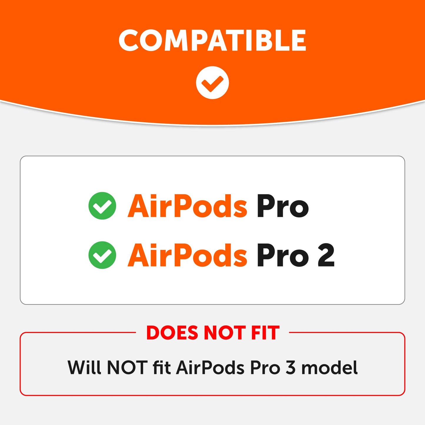 WC TipZ - Upgraded Memory Foam Ear Tips for Airpods Pro Made by Wicked Cushions | Improved Comfort, Tighter Seal, Better Foam Rebound Time | Fits