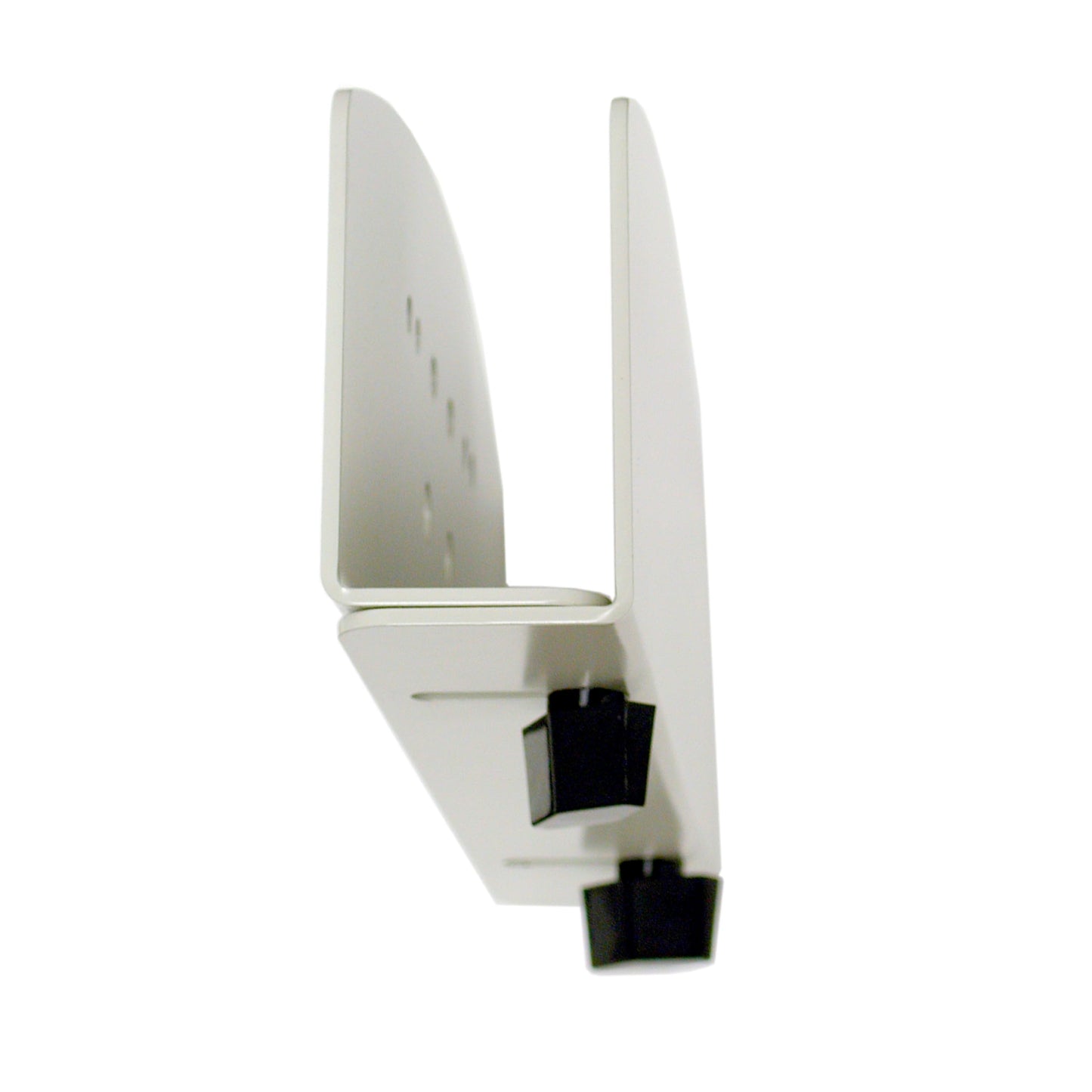 Ergotron - Vertical Small CPU Holder - Add-on for VESA Monitor Arms, Neo-Flex Rolling Carts or Wall Tracks - Small, White