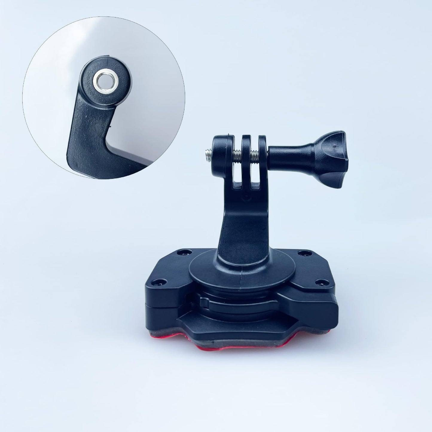 ThtRht Action Camera Helmet Mount Holder Universal Self-Adhesive Sticky Mounts for Gopro Hero DJI Osmo Insta 360 Sjcam Waterproof Underwater Camera