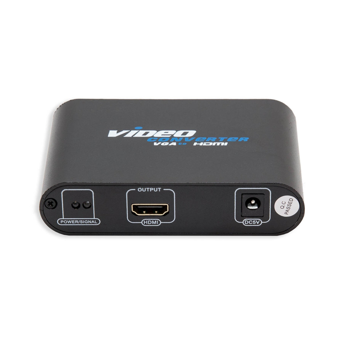 IO Crest SY-ADA31050 VGA + 3.5mm Audio to HDMI Converter, Black