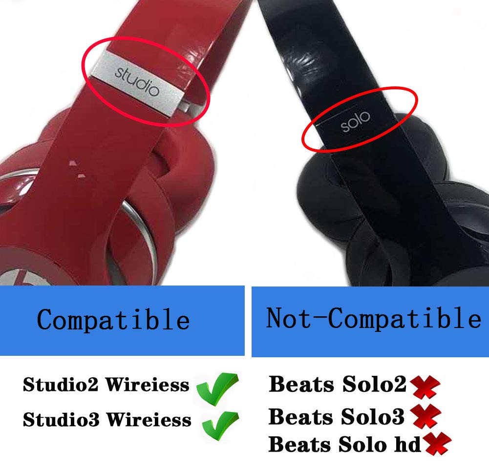 Studio 3 Headband Replacement Parts Accessories Studio 2 Headband Repair Kit Compatible with Studio 3.0 / Studio 2.0 Wireless Top Headband