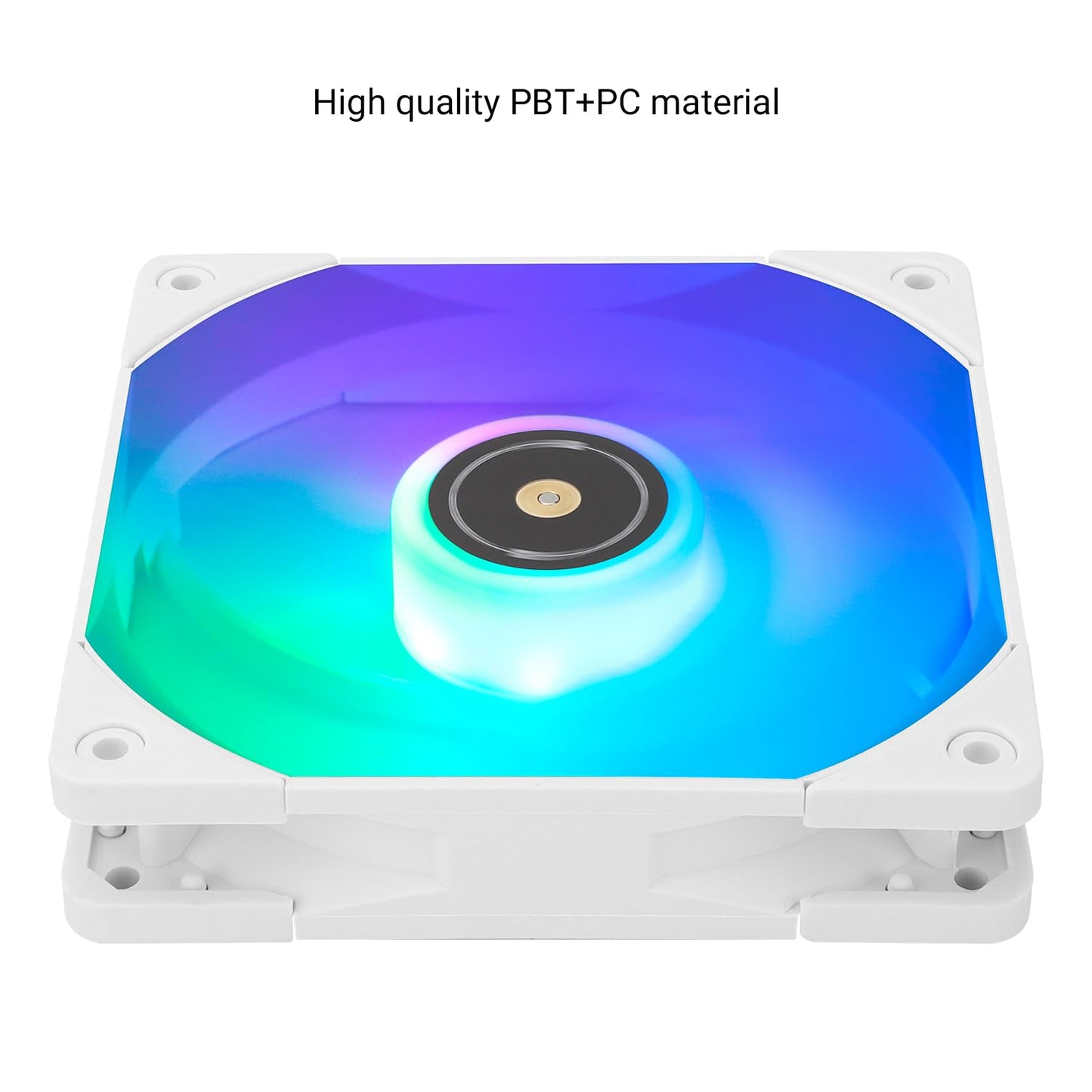 Thermalright TL-E12W-S X3 120mm ARGB CPU Fan, Computer Case Cooling Quiet,1500RPM Speed, for S-FDB Bearing CPU Cooling Fan,3-Pack White ARGB CPU Air