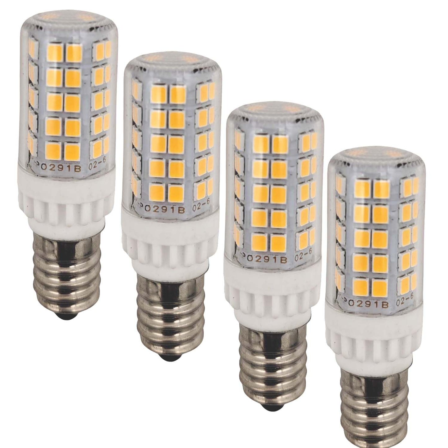 WELESHEI LED E14 Microwave Bulb 5W Equivalent 60 W for Appliance Ceiling Fan Sewing Dryer Fridger Dispenser Chandelier Light E14 European Base Bulb