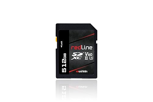 Mushkin Redline Media 512GB UHS-II v60 SD Card