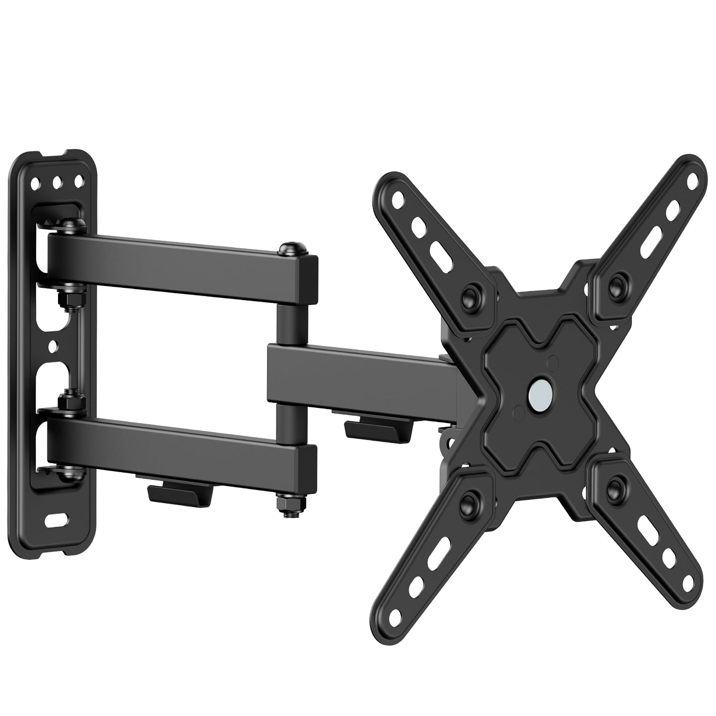 CondoMounts TVA8022 Full Motion TV Wall Mount for 12”-40” TVs Upto 44lbs, VESA 200x200, Corner Mount 32 inch and 40 inch