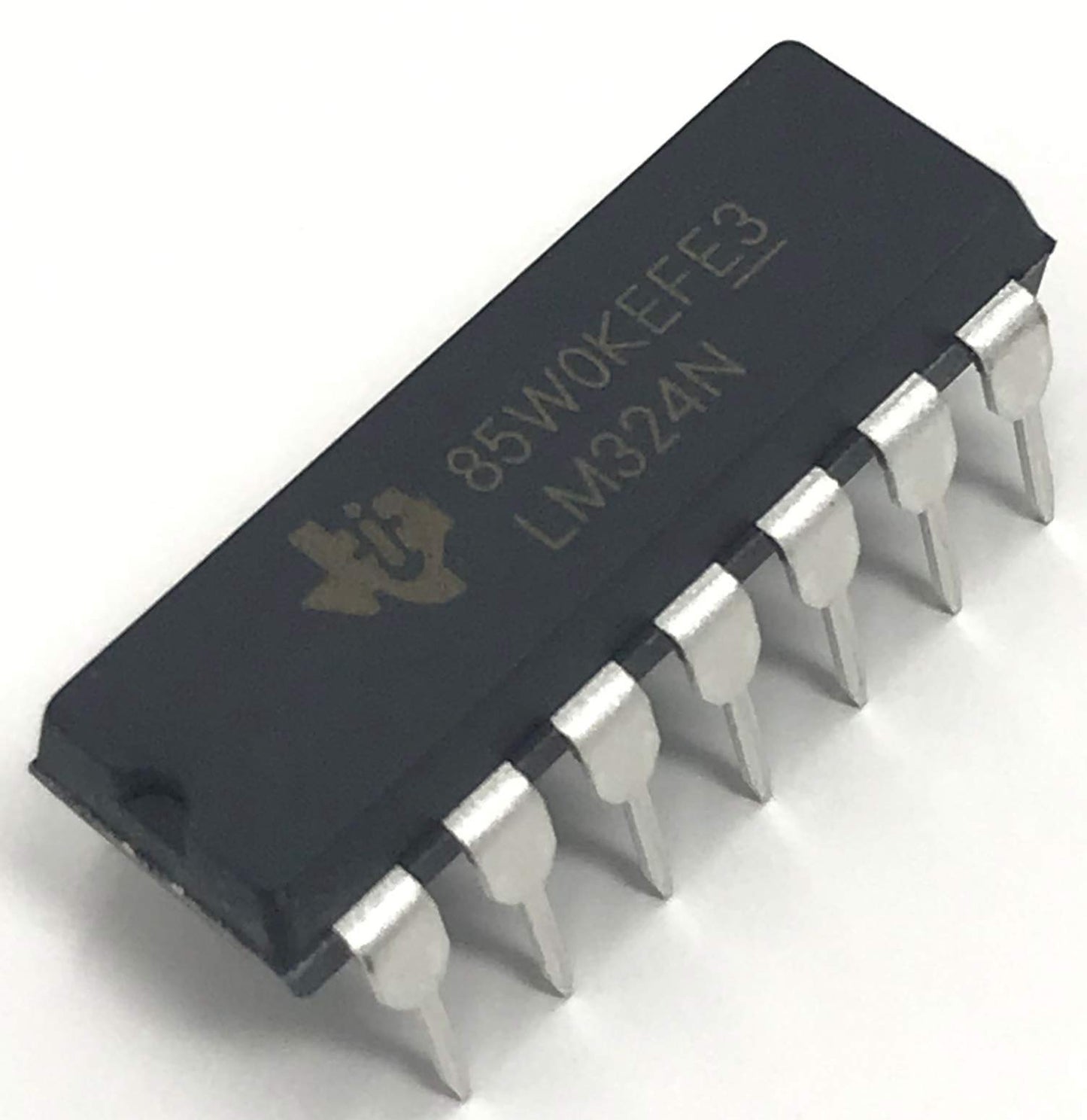Juried Engineering LM324N LM324 Quadruple Independent High-Gain Frequency-Compensated Operational Amplifier Op-Amp IC DIP-14 14-PIN DIP
