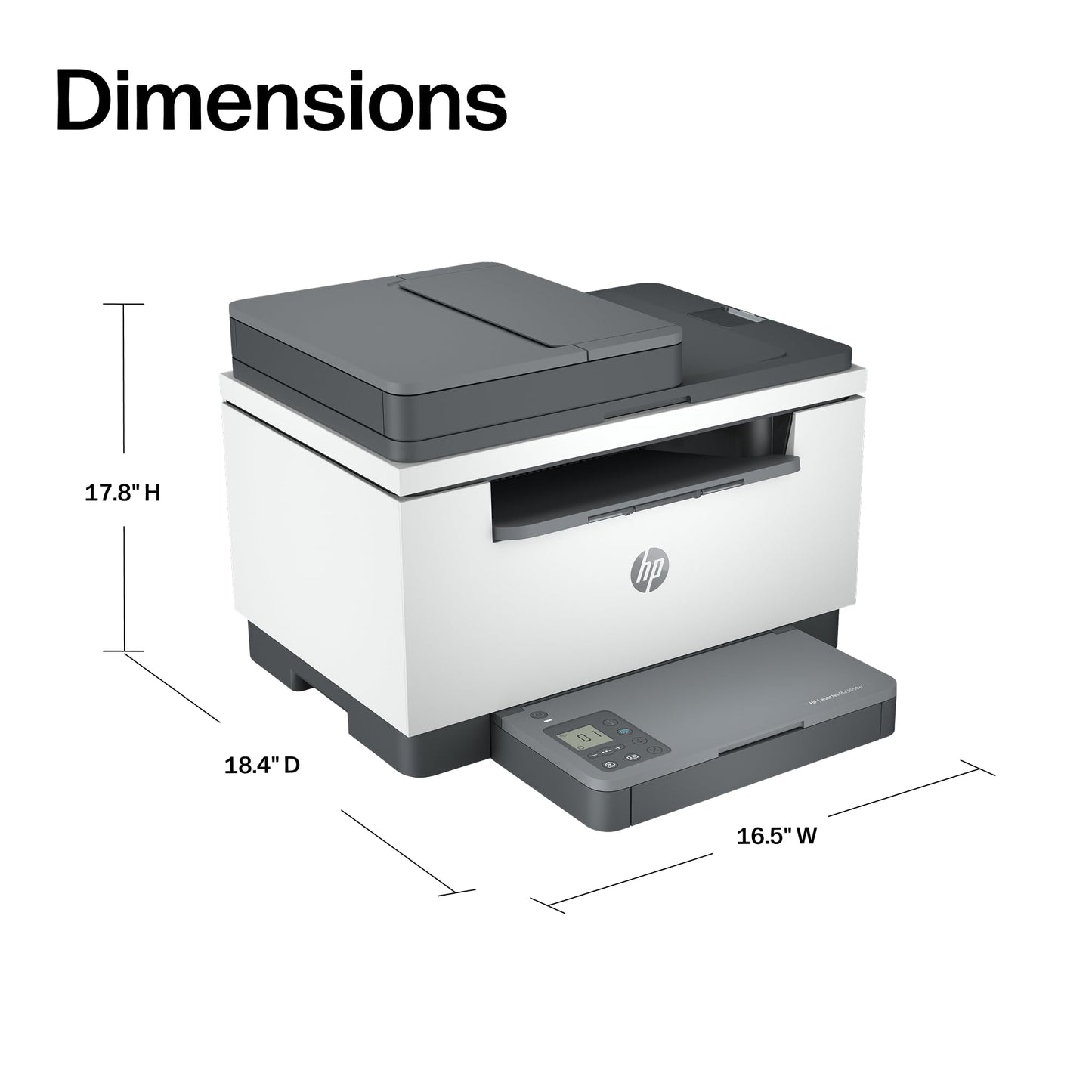 HP LaserJet MFP M234sdw Wireless Printer, Print, scan, Copy, Fast speeds, Easy Setup, Mobile Printing, Best-for-Small Teams