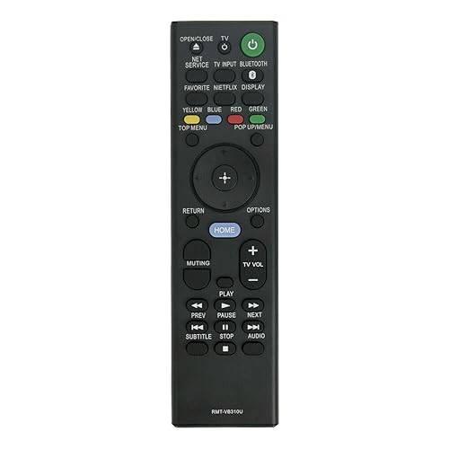 RMT-VB310U Replace Remote Compatible for Sony Blu-ray Player UBP-UX80 UBP-X800 UBP-X1000ES