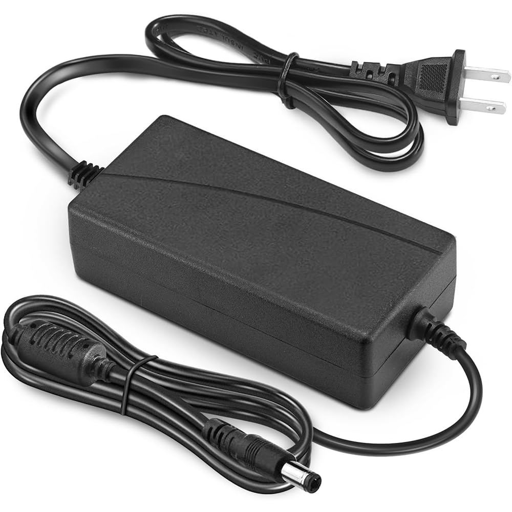 12V 5A Power Supply Charger AC/DC Adapter, 60W Switching Power Adapter with 1 DC Plug Fit for 3D Printer, CCTV Camera, Kids Children Electric Ride…