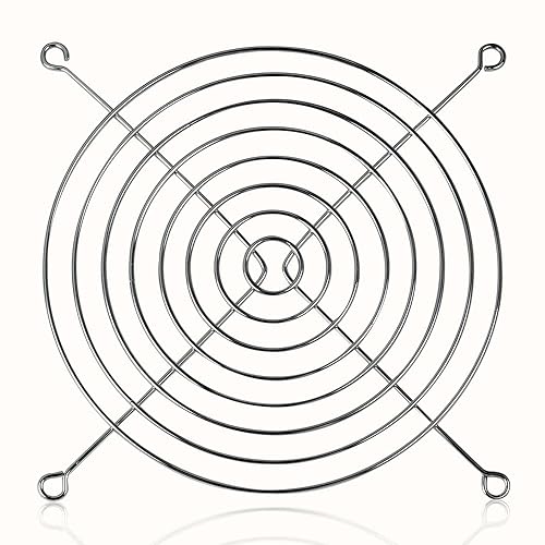 ARCTIC Fan Grill 140 mm - CPU Case Fan Grill, Made Out of Nickel Plated Steel, Air Flow Transparent, Prevents Cable Damage