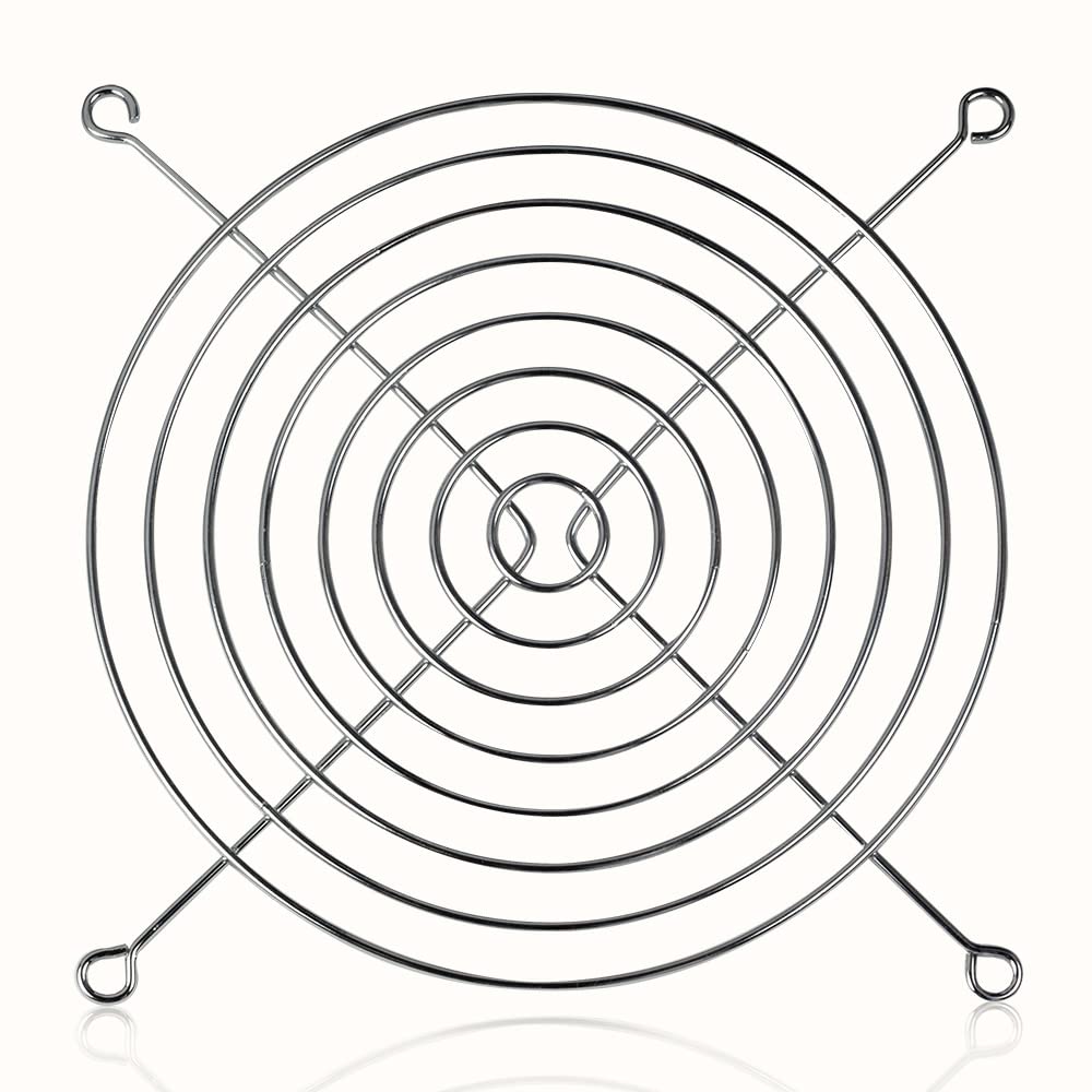 ARCTIC Fan Grill 140 mm - CPU Case Fan Grill, Made Out of Nickel Plated Steel, Air Flow Transparent, Prevents Cable Damage