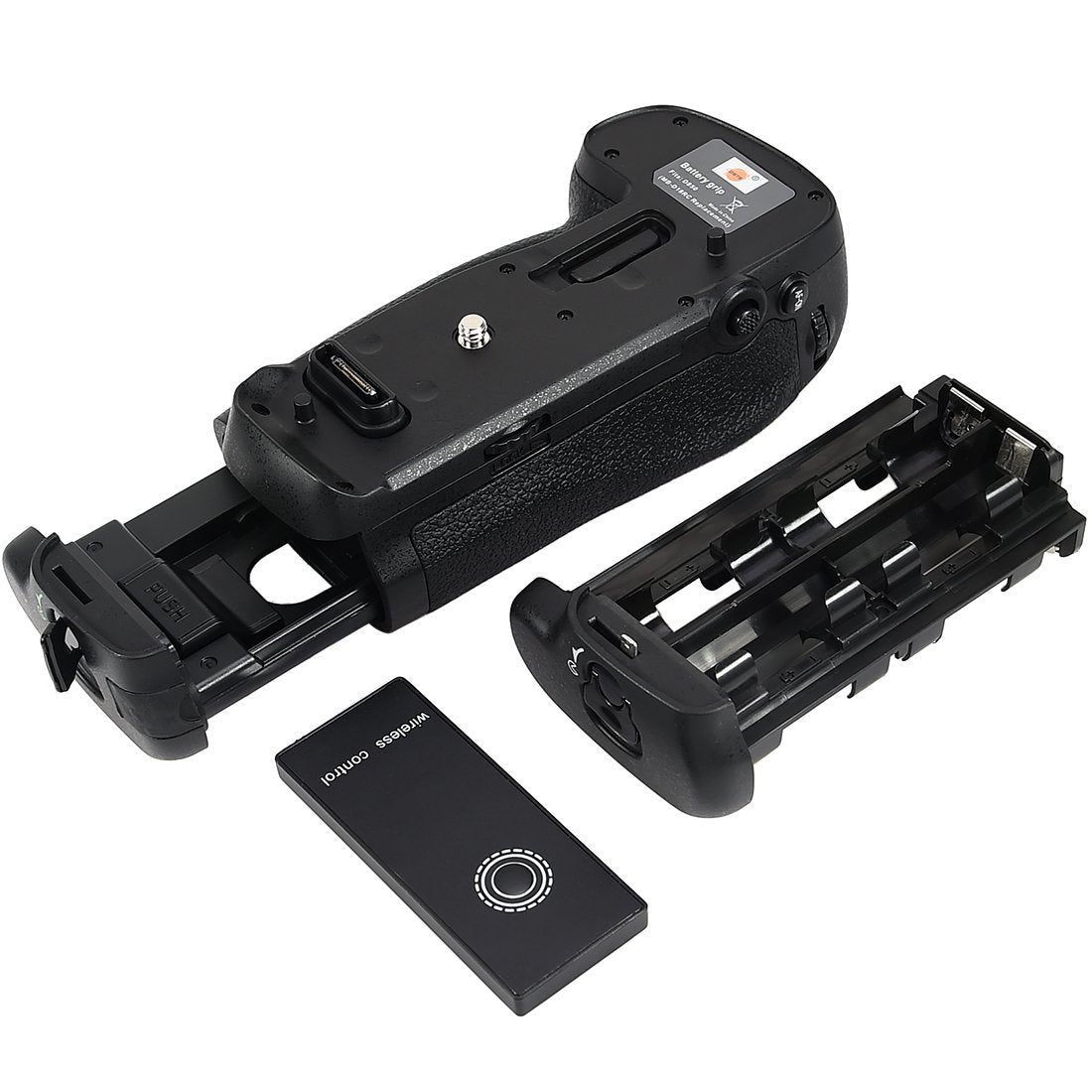 DSTE MB-D18 Vertical Battery Grip Compatible with Nikon D850 Digital Camera, Working with EN-EL15 ENEL18A (Battery Not Included)
