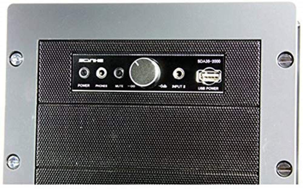 Scythe Kama Bay Mini Pro, Stereo HiFi Audio Amplifier, 20W Dual Channels with AUX Input, DC Adapter Included