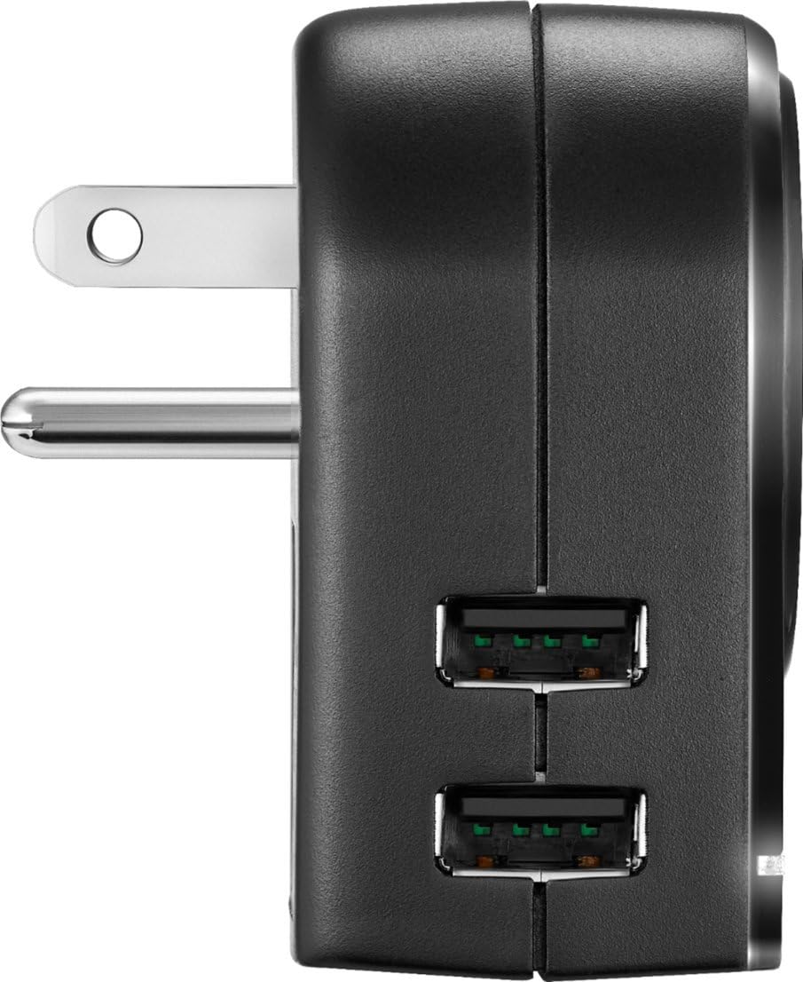 Insignia Grounded Travel Adapter