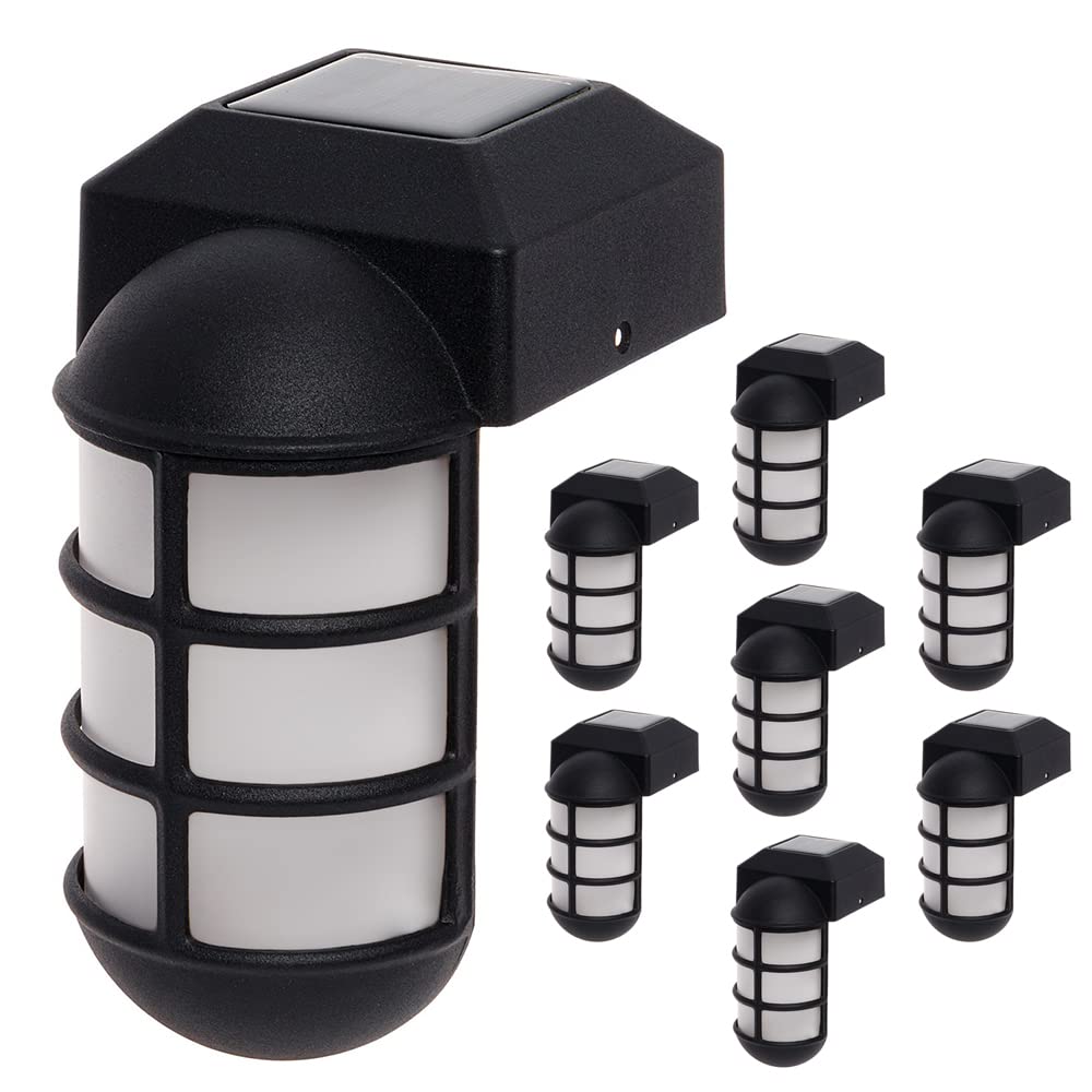 GreenLighting Marina Solar Post Cap Lights - Fits 4x4 Wood Outdoor Solar Powered Post Cap, Fence, Deck, Garden - Bright LED, Waterproof Nautical