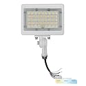 NUWATT 50W LED Flood Light, 3CCT 3000K/4000K/5000K Selectable, IP65 Waterproof Lighting, Adjustable Knuckle Mount, 7050LM, 0-10V Dimmable, 120-277V