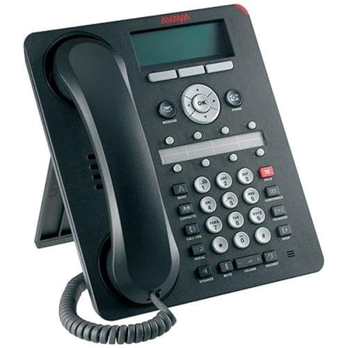 Avaya 1608-I Eight Line IP Phone, Charcoal, NEW, 700458532