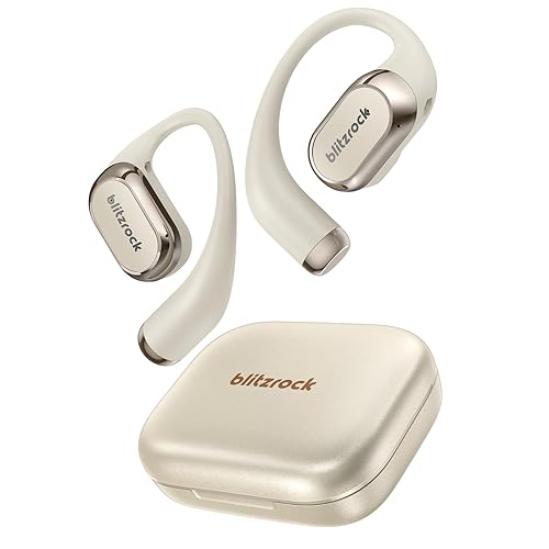 BlitzRock CT3 Pro Open Ear Headphones, Rich Balanced Sound, AI ENC 4 Mics Clear Calls,40H Playtime, IPX5 SweatSafe, Bluetooth 5.4 Wireless Earbudsโฆ