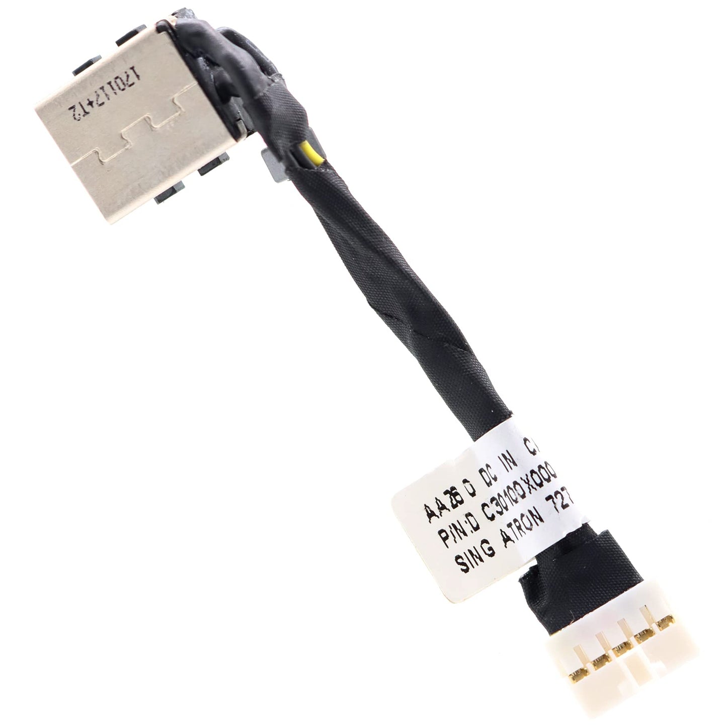 Deal4GO DC Power Jack Cable Charging Port Replacement for Dell Latitude E7270 E7470 Ultrabook DC30100X000 0VCYYW VCYYW