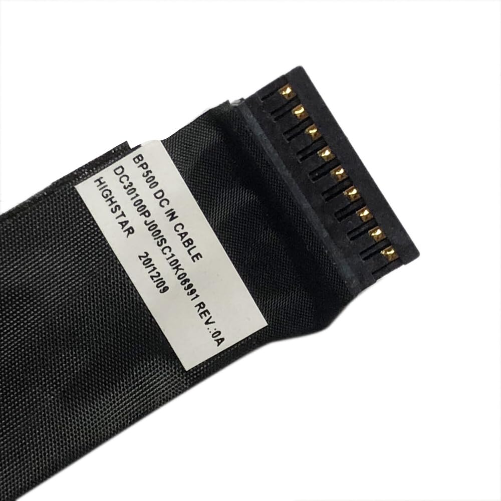 GinTai DC Power Jack Cable Replacement for Lenovo Thinkpad P50 (20EN,20EQ) P51 (20HH, 20HJ) P52 DC30100PE00 SC10K06990