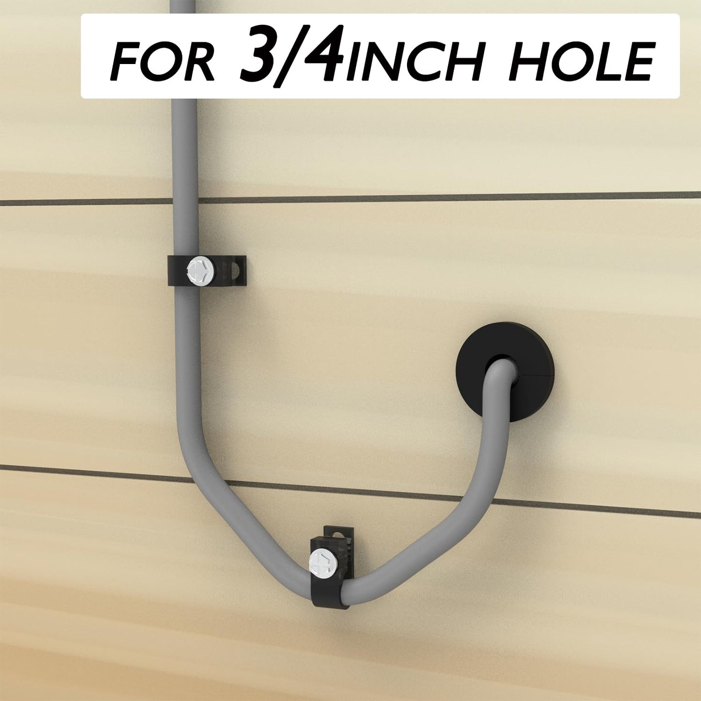 Starlink Cable Routing Kit for 3/4" Wall Hole, Starlink Cable Feed Through Bushings, Starlink Wall Grommet for Starlink Ethernet Cable Grommet