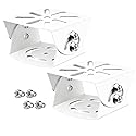 FINXRoll 2 Pack CCTV Security Camera Duckbill Mount Bracket - Heavy Duty Steel Universal Adapter for PTZ/Dome/Bullet Cameras, Wall/Ceiling/Pole