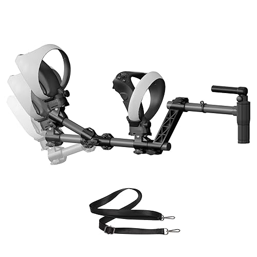 Hounyoln VR Gunstock for PlayStationVR2, for PSVR2 Controller Grips for Enhance Stability and Control Magnetic Controller VR Game Simplified Version
