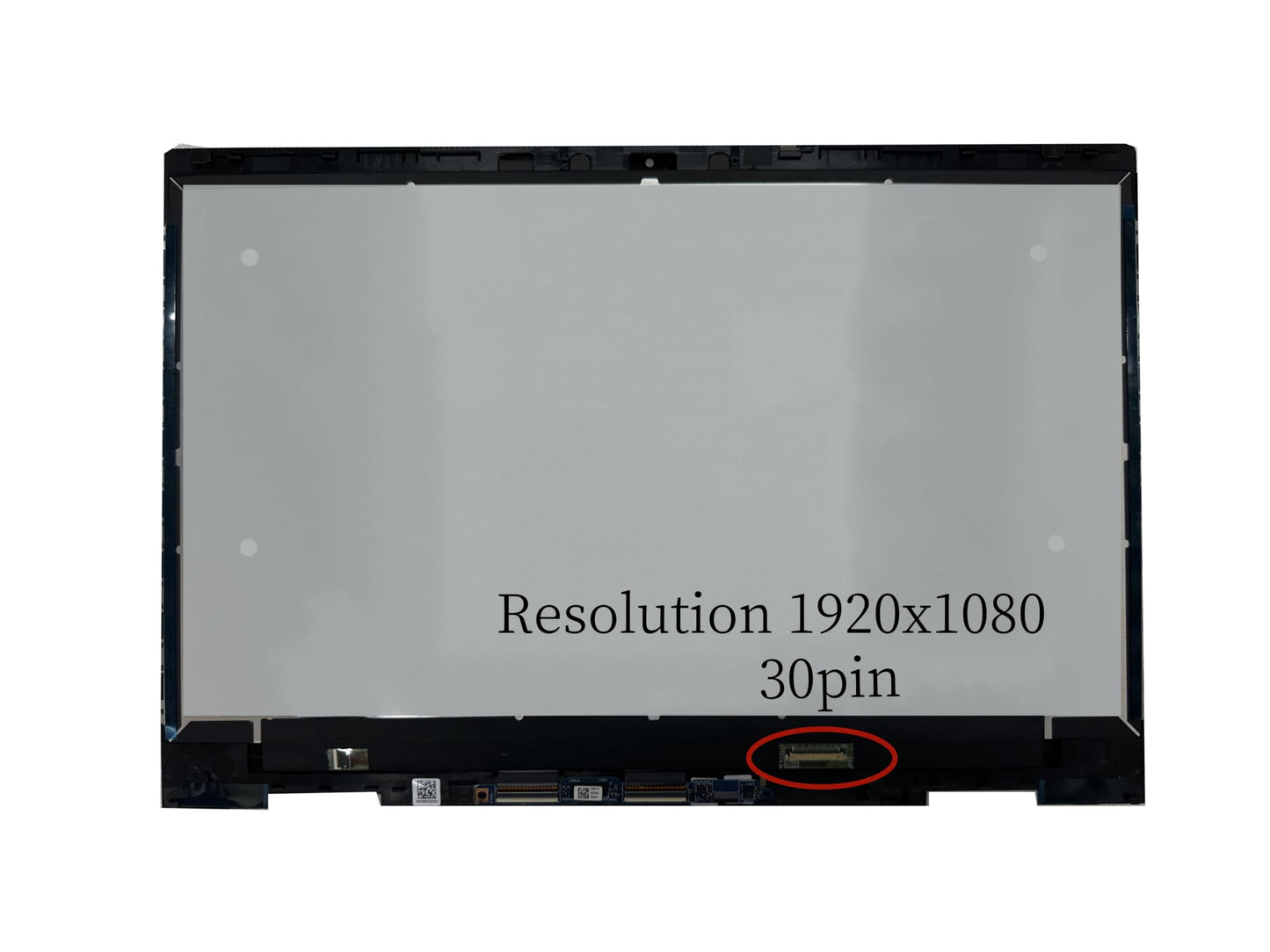 Screen Replacement for HP Envy x36015m-cn 15m-cn0000 15m-cn0011dx LCD Display Touch Assembly Digitizer Board with Silver Bezel Resolution: 1920x1080